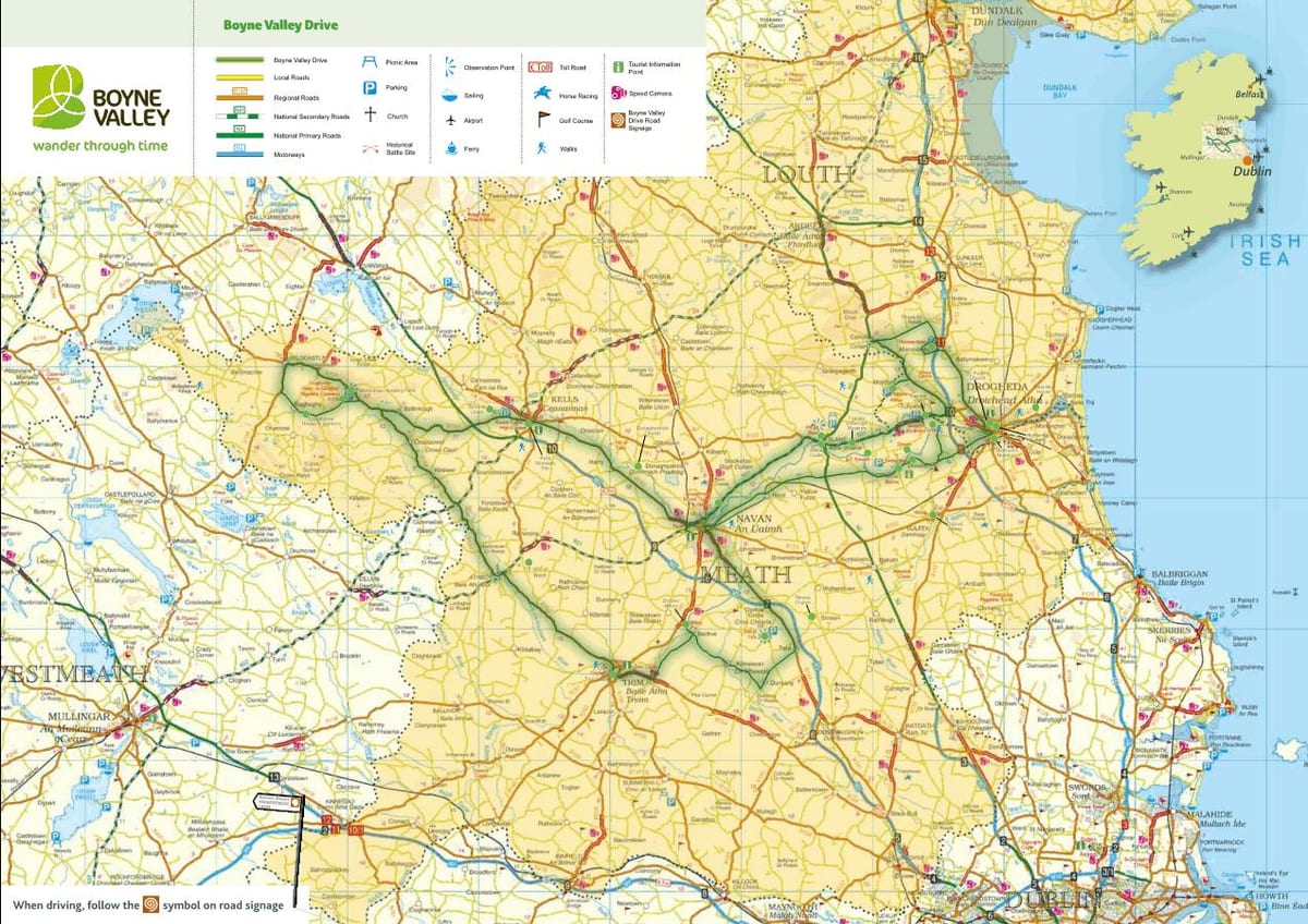 bản đồ của không khói thuốc ireland