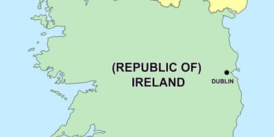  bản đồ của bắc ireland và cộng hòa của ai-len