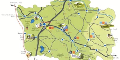 Bản đồ co xuống bắc ireland