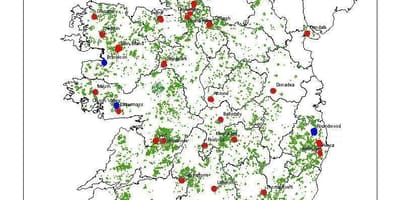 Bản đồ của ai-len rừng