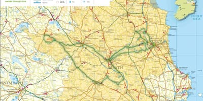 Bản đồ của không khói thuốc ireland