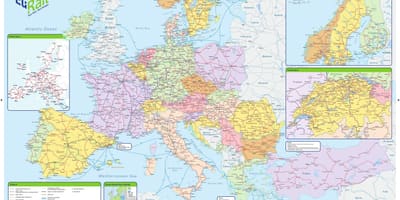 Bản đồ của thẻ ireland